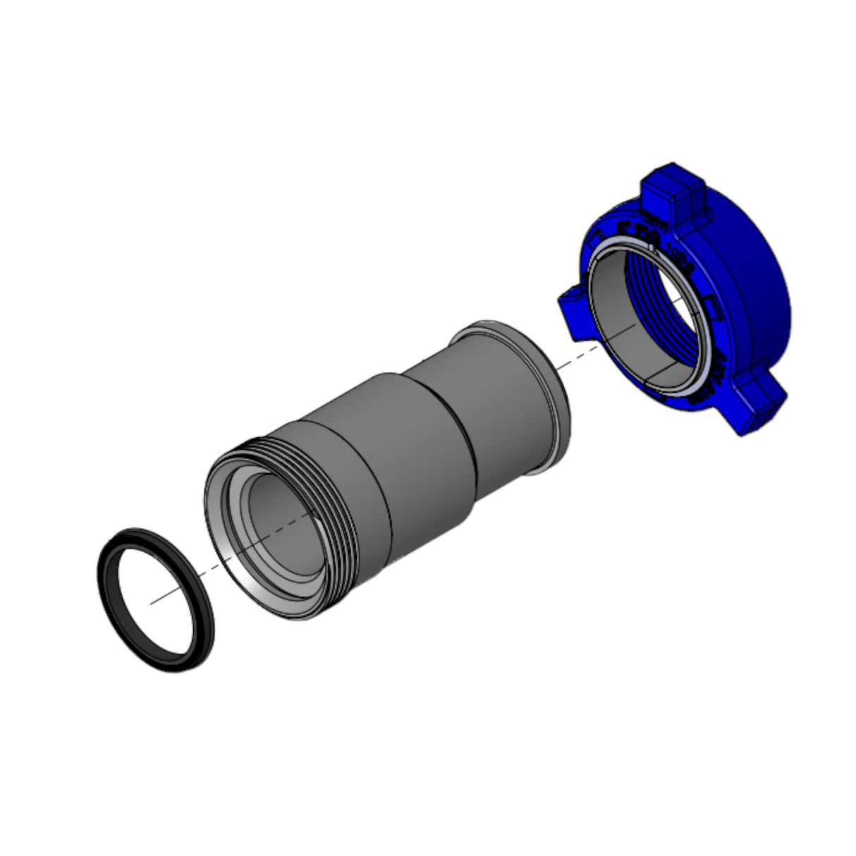 Pup Joint, 4" 1002 FxM, Integral, 10000 psi, STD Service